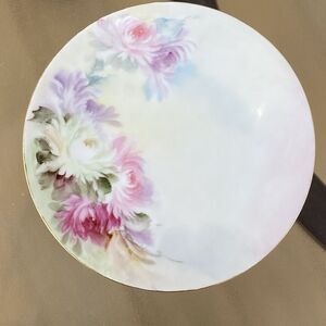 Thomas Sevres Bavaria Floral Design Pattern 6" plate, Hand Painted